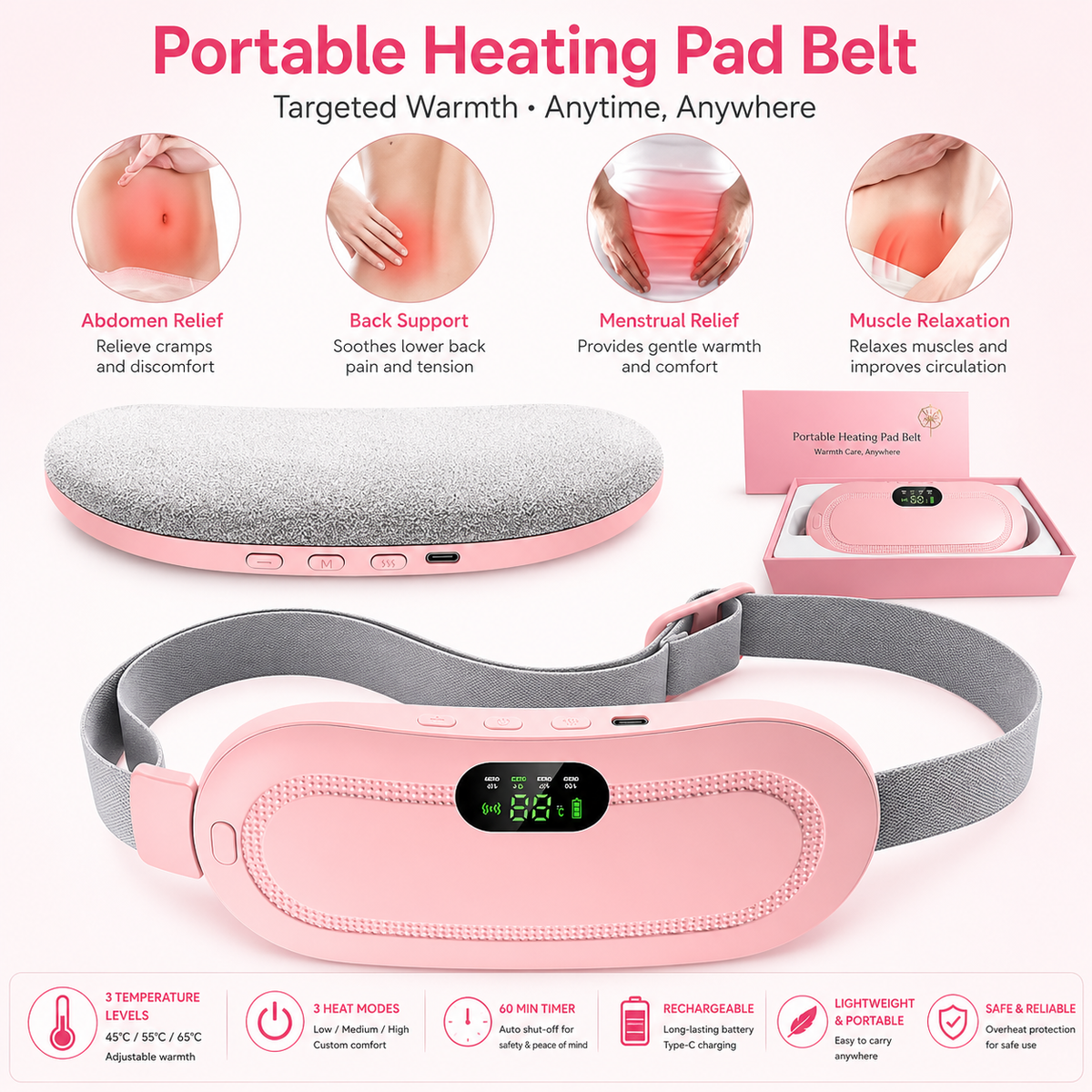 Period Cramps Heating Belt