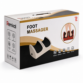 3-in-1 Electric Foot Massager with Heat & Air Compression Deep Kneading Leg, Calf & Foot Massage Machine