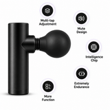 Mini Fascial Gun Deep Muscle Massage Gun Portable Handheld Muscle Recovery Massager Quiet & Rechargeable