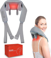 Shiatsu Neck & Shoulder Massager with Heat Deep Tissue Electric Massage Pillow for Neck, Back & Shoulders