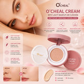O'Cheal Cream Air Cushion BB Foundation Moisturizing Long Lasting Full Coverage Makeup