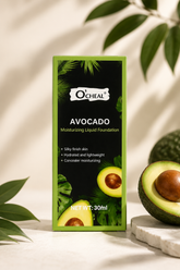 O'Cheal Avocado Moisturizing Liquid Foundation Hydrating Full Coverage Natural Makeup