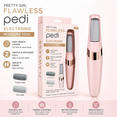 Pretty Girl Flawless Pedi Electronic Pedicure Tool – Rechargeable Foot Care Device