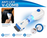 V-COMB Electric Head Lice & Egg Remover Vacuum Comb