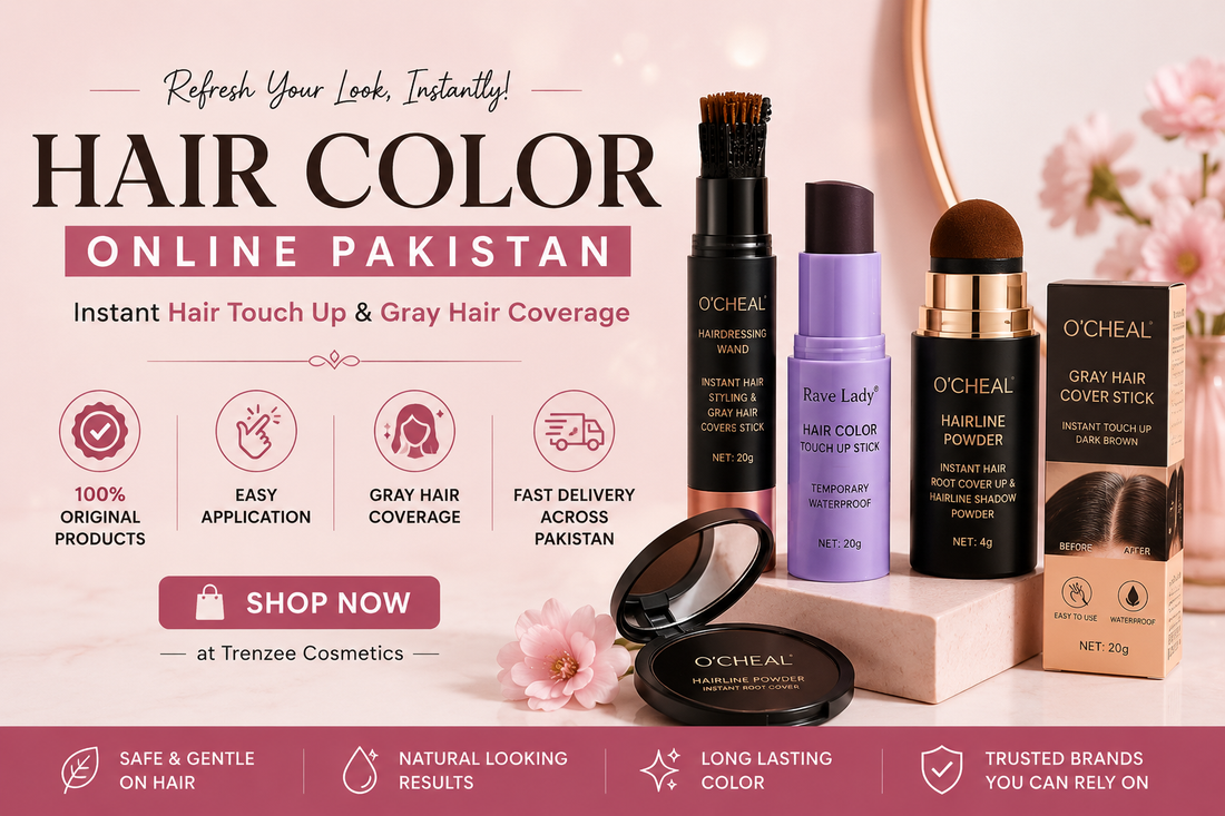 Hair Color Online Pakistan Collection by Trenzee Cosmetics