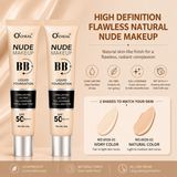 O'Cheal Nude Makeup BB Liquid Foundation SPF 50 Full Coverage Long Lasting