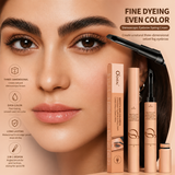 O'CHEAL Smooth & Colorful Stereoscopic Eyebrow Dyeing Cream – Waterproof Brow Gel with Brush