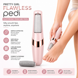 Pretty Girl Flawless Pedi Electronic Pedicure Tool – Rechargeable Foot Care Device