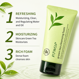 P.TWO.P Green Tea Cleansing Foam Face Wash 100ml
