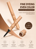 O'CHEAL Smooth & Colorful Stereoscopic Eyebrow Dyeing Cream – Waterproof Brow Gel with Brush