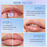 O'Cheal Blueberry Lip Sleeping Mask Overnight Lip Repair & Deep Moisturizing Treatment 20g