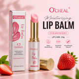 O'CHEAL Moisturizing Lip Balm – Avocado, Lemon & Strawberry Lip Care 3.8g