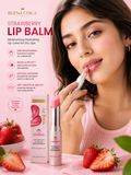 Buena Chica Strawberry Lip Balm Moisturizing Hydrating Lip Care for Dry Lips