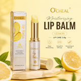 O'CHEAL Moisturizing Lip Balm – Avocado, Lemon & Strawberry Lip Care 3.8g