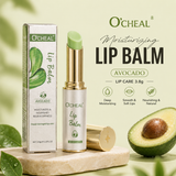 O'CHEAL Moisturizing Lip Balm – Avocado, Lemon & Strawberry Lip Care 3.8g