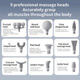 BlueIdea Massage Gun BLD-780Deep Tissue Massage Gun – 9 Speed Muscle Recovery Massager