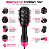 One Step Hair Dryer & Styler Hot Air Brush – Hair Straightening & Drying Brush