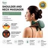 Portable Shoulder & Neck Massager – Rechargeable Deep Tissue Neck Massage Device