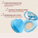 RAVE LADY Air Cushion BB Cream – Moisturizing Full Coverage Foundation Cushion