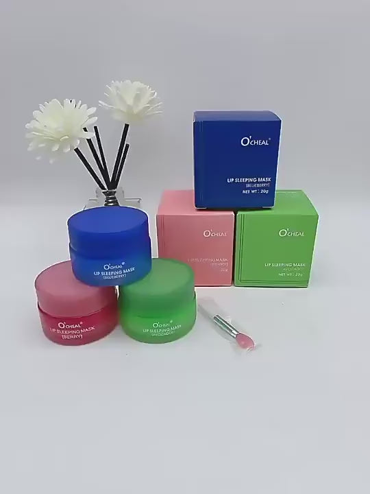 O'Cheal Avocado Lip Sleeping Mask Overnight Lip Care Deep Moisturizing Treatment 20g