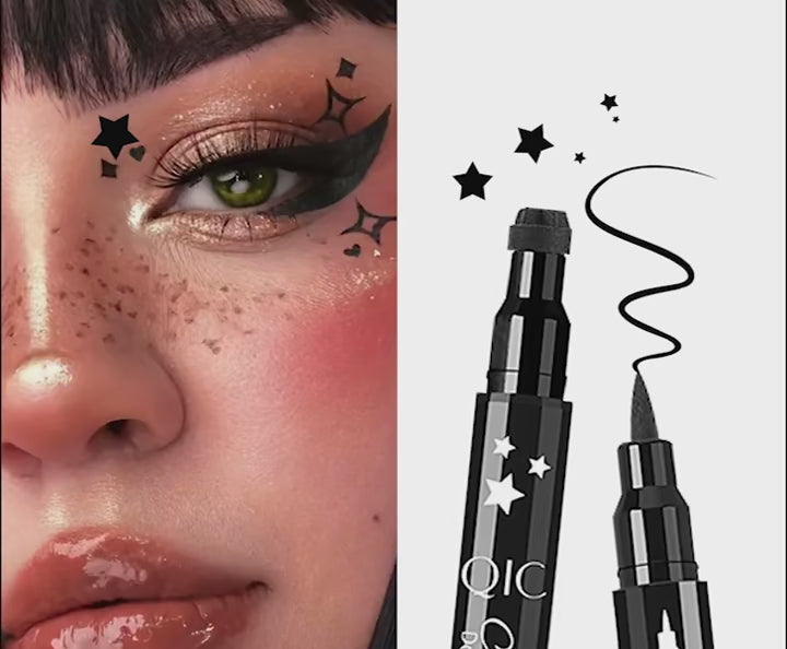 P.TWO.P Cat Eye Seal Eyeliner Pen Waterproof Long Lasting Precision Liquid Eyeliner
